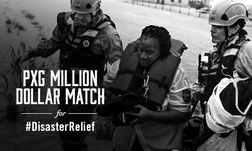 PXG Million Dollar Match Donation Relief Image