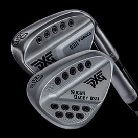 PXG 0311 Sugar Daddy Milled Wedge and 0311 Forged Wedge