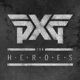 PXG for Heroes Program logo